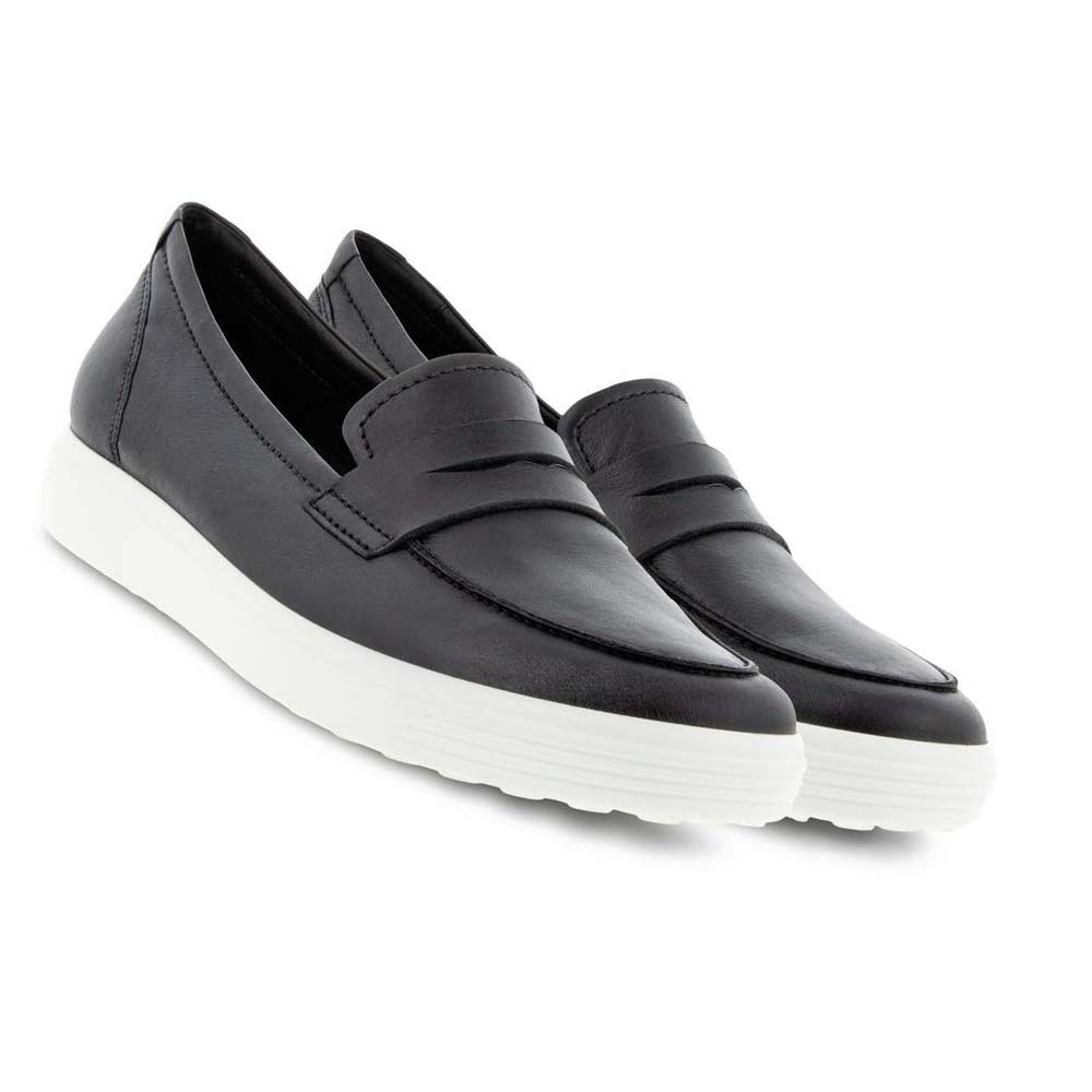 Women's Ecco Soft 7 Casual Shoes Black | Canada 67BEX